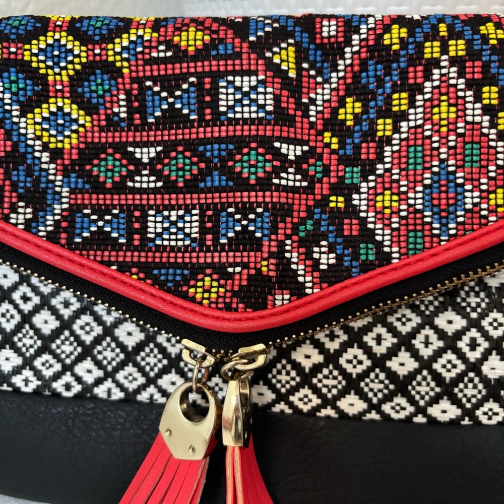 ALDO | Woven Multicolor Crossbody Bag - Picture 2 of 4